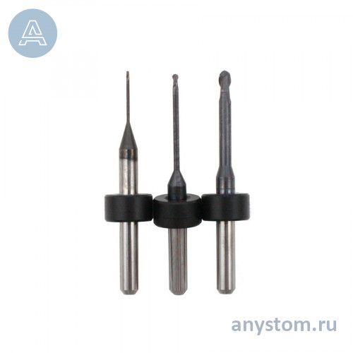 Фреза сферическая DC для ZrO2 (3shape Lava)