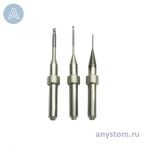 Фреза сферическая DC для ZrO2 (Arum)