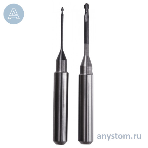 Фреза сферическая DC для ZrO2 (Arum)