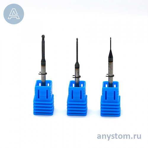 Фреза сферическая DC для ZrO2 (VHF(L1=35/40))